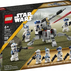KLOCKI LEGO Star Wars 75345 Zestaw bitewny - żołnierze klony z 501. legionu