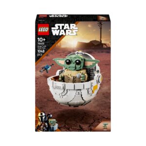 klocki LEGO Star Wars 75403 Grogu w wózku Figurka z Gwiezdnych Wojen