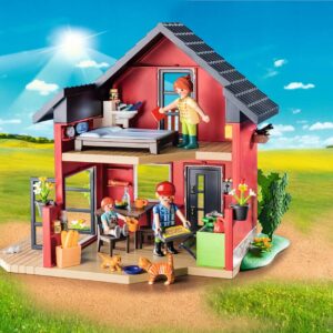 Zestaw PLAYMOBIL 71248 Gospodarstwo rolne Kotek Krowa Wieś 137 el.