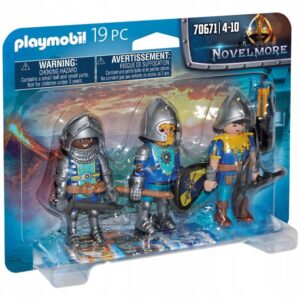 zestaw PLAYMOBIL 70671 Novelmore. Trzech rycerzy Novelmore
