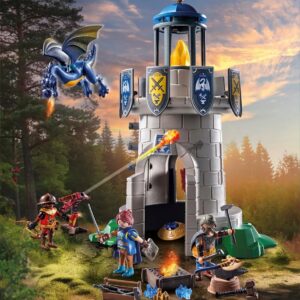 PLAYMOBIL 71483 Rycerska wieża z kowalem i smokiem