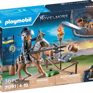 zestaw PLAYMOBIL 71297 Novelmore. Plac do ćwiczeń Rycerz Koń